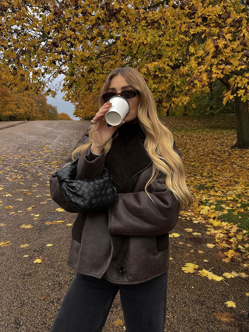 Laila - Stijlvolle Leren Jas