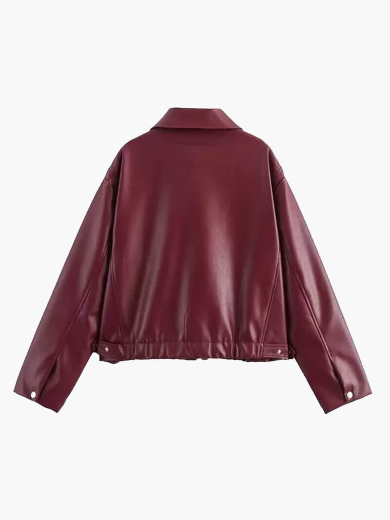 Mira - Elegante Leren Jas