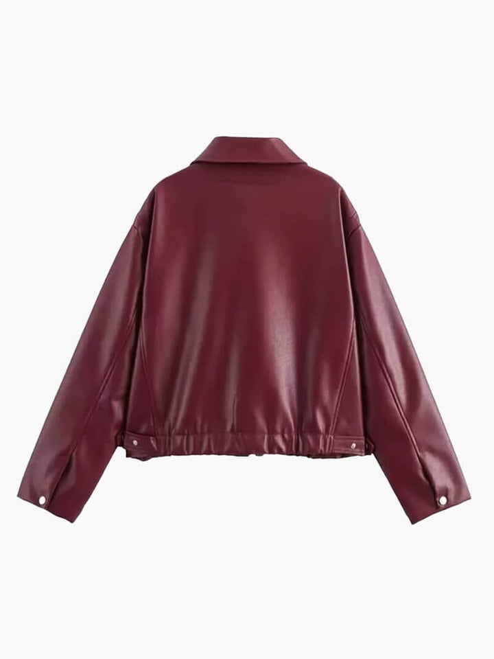 Mira - Elegante Leren Jas