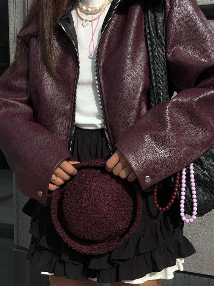 Mira - Elegante Leren Jas