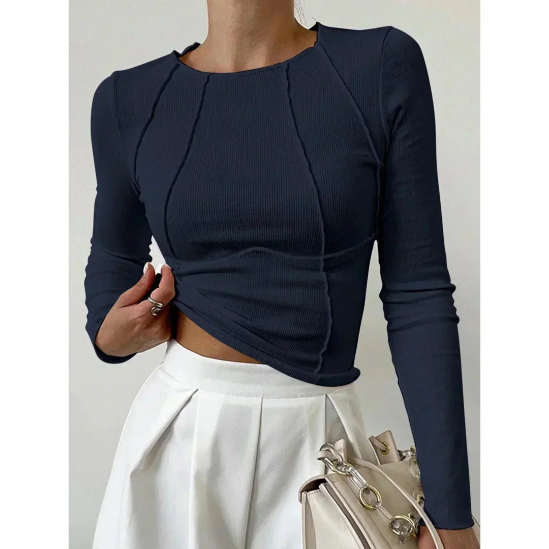 Zaya | Chic Elegance Longsleeve Top