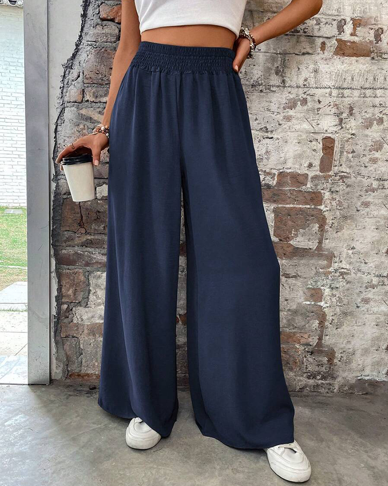 Comfortabele Casual Wijde Broek