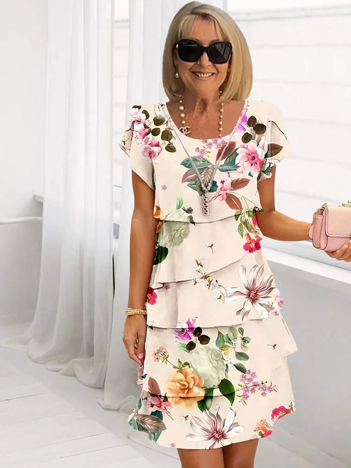 Émilie - Exquisite Floral Maxi Dress