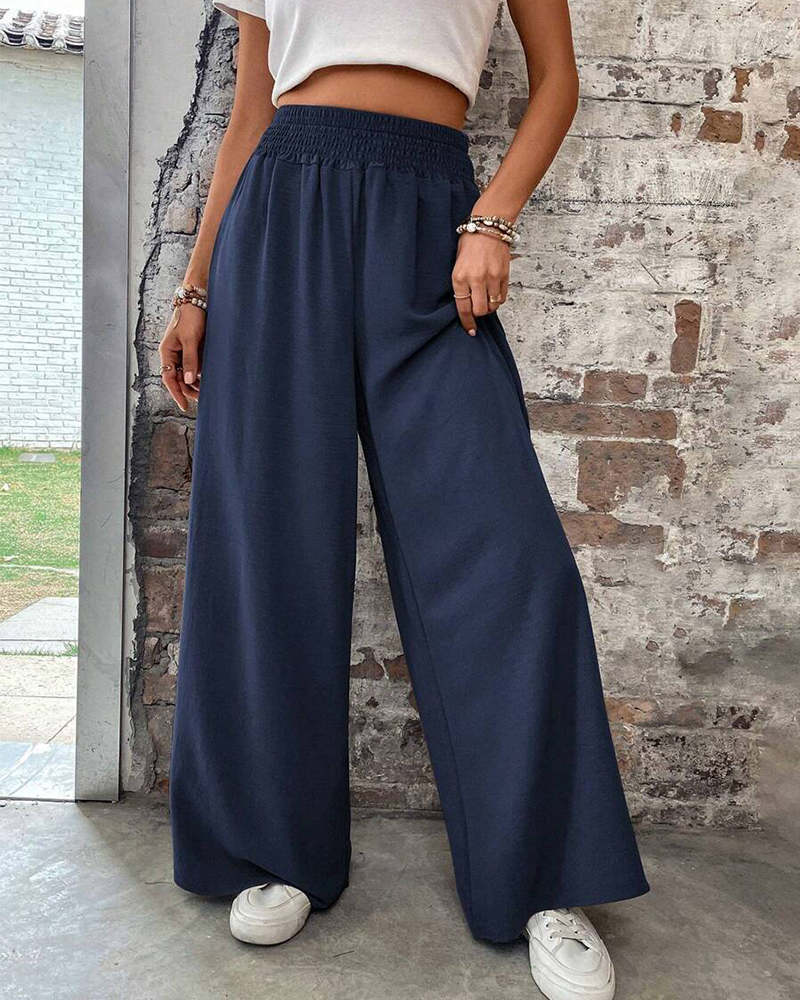 Comfortabele Casual Wijde Broek
