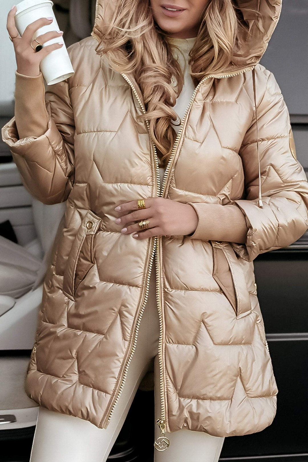 Astrid™ | Luxe Katoenen Herfstjack