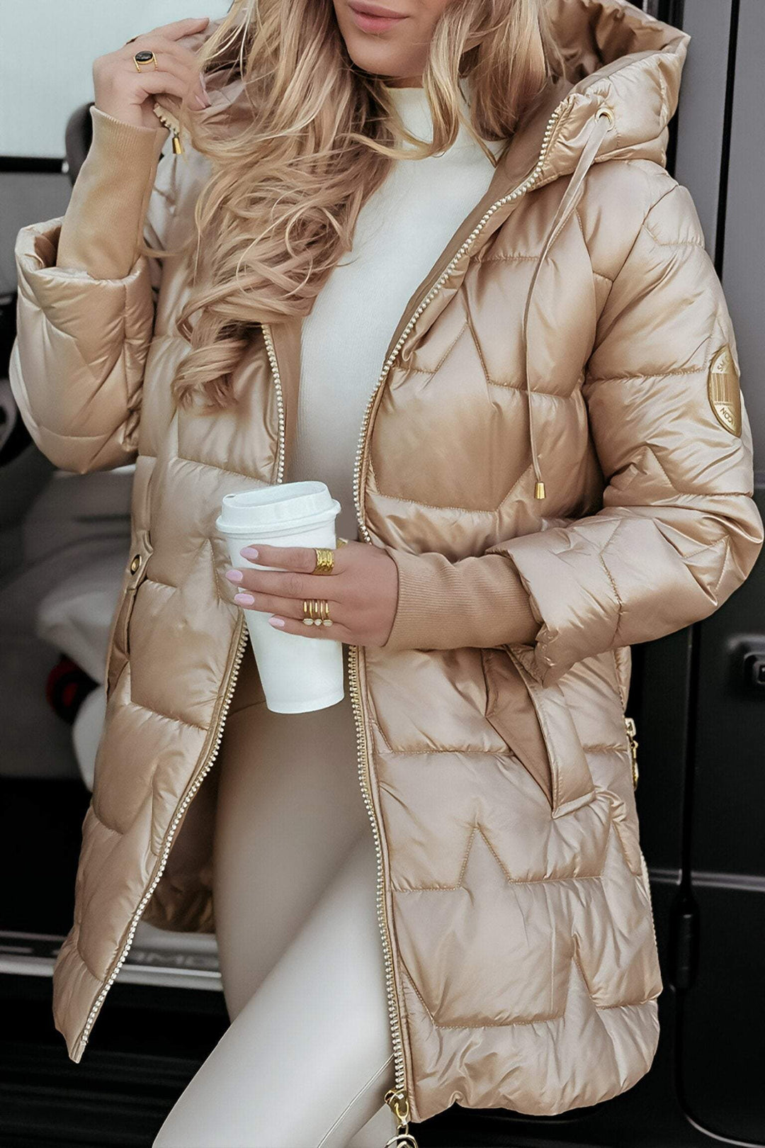 Astrid™ | Luxe Katoenen Herfstjack