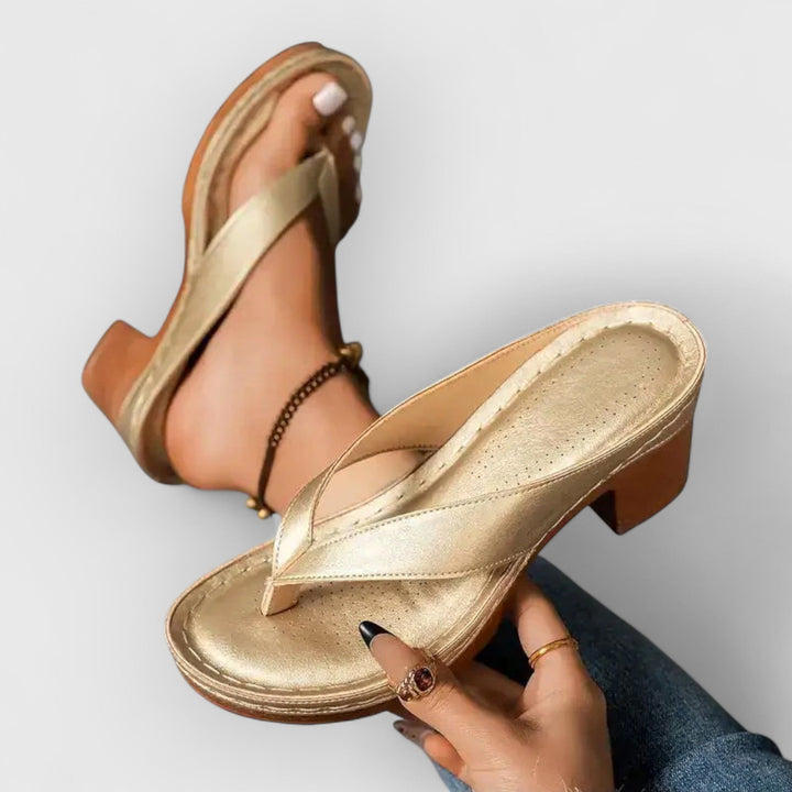 Mirone™ | Elegante Orthopedische Sandalen met Hoge Hak