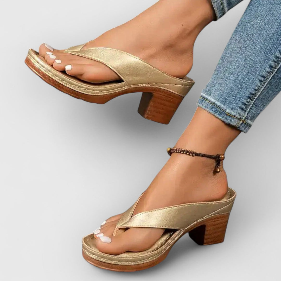 Mirone™ | Elegante Orthopedische Sandalen met Hoge Hak