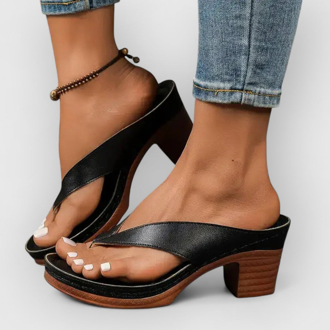 Mirone™ | Elegante Orthopedische Sandalen met Hoge Hak