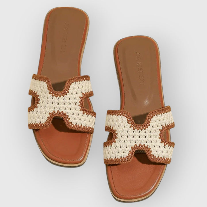 Mirone™ | Elegant ÉLISE RAPHIA Sandals