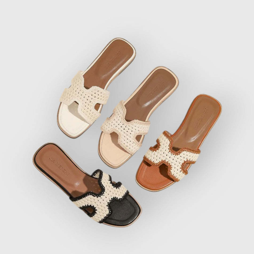 Mirone™ | Elegant ÉLISE RAPHIA Sandals
