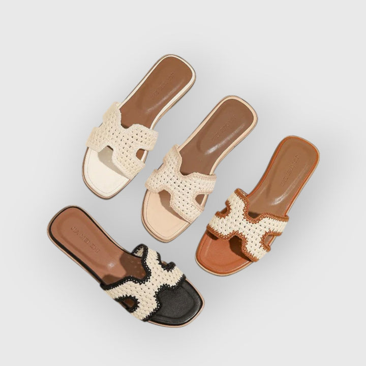 Mirone™ | Elegant ÉLISE RAPHIA Sandals