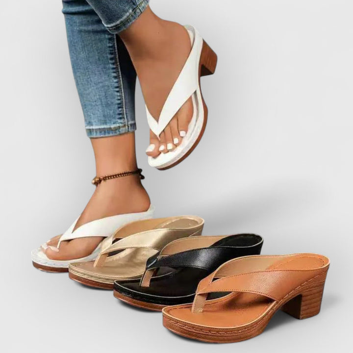 Mirone™ | Elegante Orthopedische Sandalen met Hoge Hak