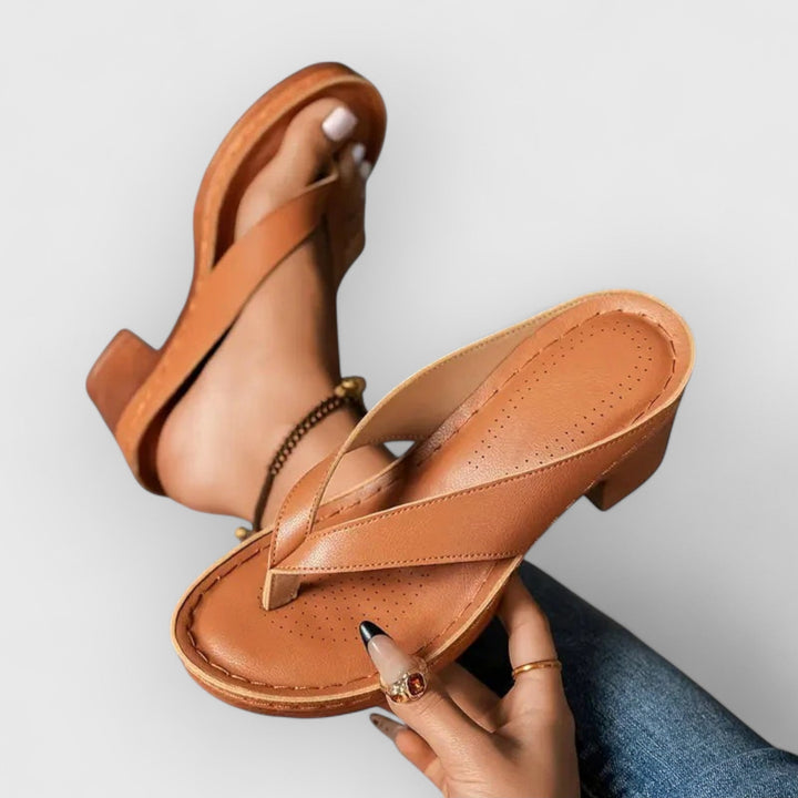Mirone™ | Elegante Orthopedische Sandalen met Hoge Hak
