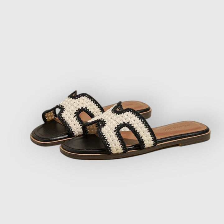 Mirone™ | Elegant ÉLISE RAPHIA Sandals