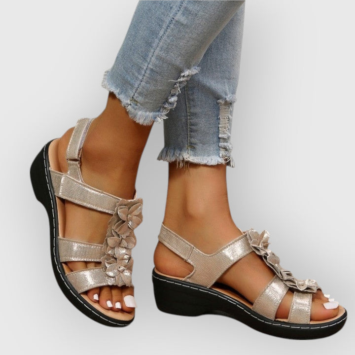 Mirone™ | Elegante Bordeaux Sandalen