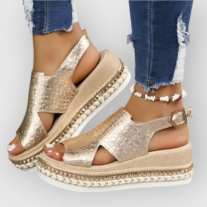 Mirone™ | Elegante Sleehak Sandalen