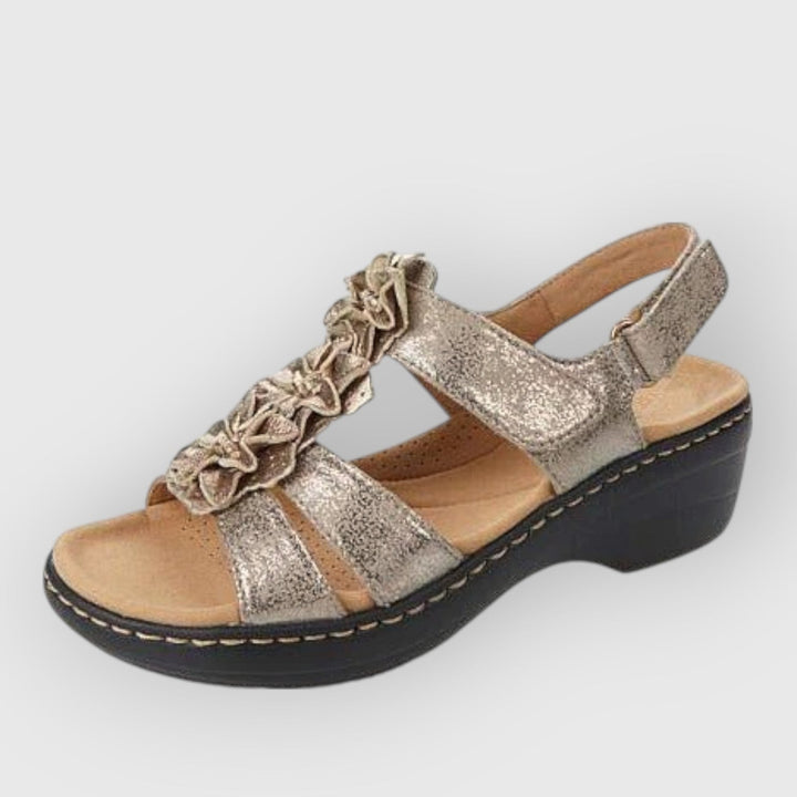 Mirone™ | Elegante Bordeaux Sandalen