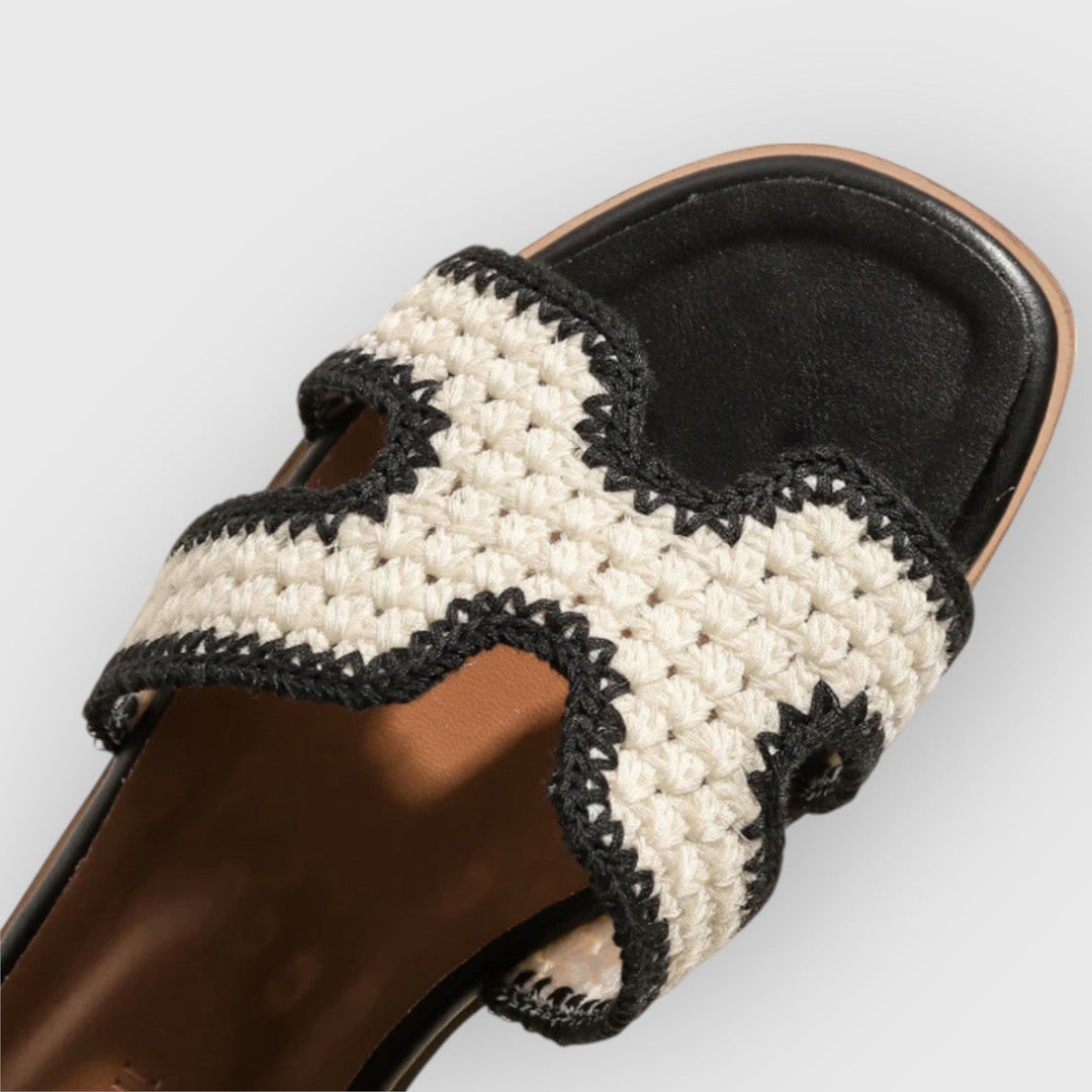 Mirone™ | Elegant ÉLISE RAPHIA Sandals