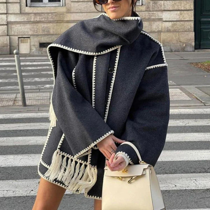 Leonie - Elegantly Cozy Scarf Coat